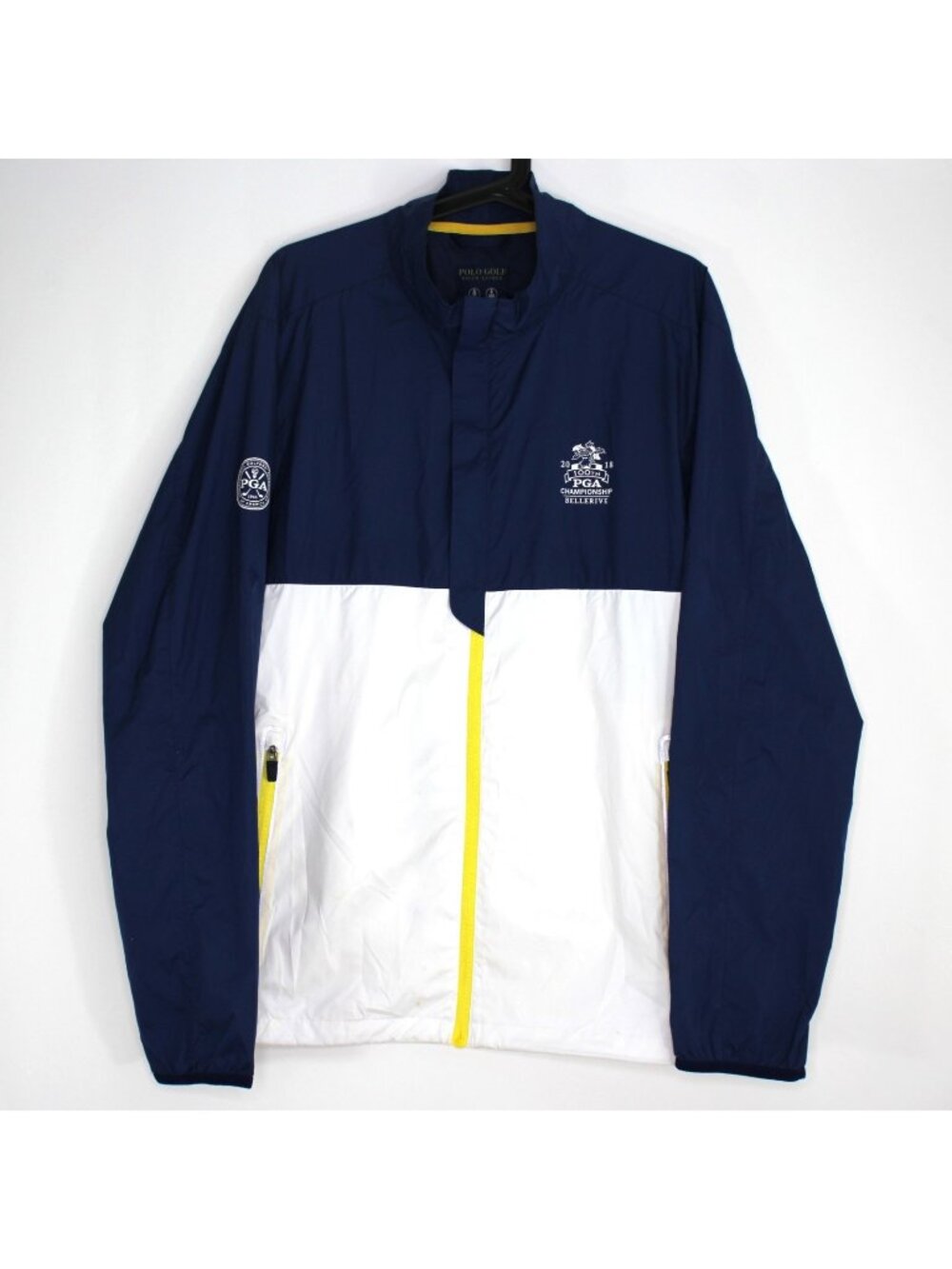 Polo Golf Ralph Lauren Mens Large 2018 PGA Bellerive Windbreaker Jacket G1544
